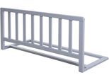 Bettschutzgitter ROBA "Bettschutzgitter 90 cm, taupe", Baby, Gr. B/H/T: 90cm x 38cm x 38cm, grau (taupe), Massivholz, Schutzgitter Bettschutzgitter