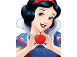 Bild KOMAR "Snow White Portrait", bunt (farbe bild(er): bunt), B:40cm H:50cm, Holz, Papier, Bilder, Bild, Wandbild zur Dekoration im Kinderzimmer - ohne Rahmen