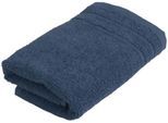 Gaestehandtuecher WEWO FASHION "9518G", blau (jeans), B:30cm L:50cm, Frottee, Frottier, Handtücher, Gaestehandtuecher, saugstark