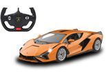 RC-Auto JAMARA "Lamborghini Sián 1:14, orange - 2,4 GHz", orange, Fernlenkfahrzeuge, KinderB:16cm H:8cm T:36cm, RC-Auto, B:16cm H:8cm T:36cm