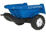Kinderfahrzeug-Anhänger ROLLY TOYS "Kipper II", blau, Spielfahrzeug-Anhänger, KinderB:46,5cm H:34cm L:56cm, Kunststoff, Kinderfahrzeug-Anhänger, für Trettraktoren, B:46,5cm H:34cm L:56cm