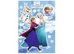 Wandtattoo KOMAR "Anna und Elsa - Größe 50 x 70 cm", bunt (blau, weiß, bunt), B:50cm H:70cm, Folie, Wandtattoos, Wandtattoo, selbstklebend, Wandsticker, Kinderzimmer