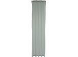Gardine HOMING "Faria" Gr. 1, grau, B:140cm H:245cm, Obermaterial: 100% Polyester, Gardinen, Gardine, Fertigschal