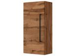 Hängeschrank WELLTIME "Luena", braun (eiche), B:30cm H:64cm T:20cm, Holzwerkstoff, MDF, Schränke, Hängeschrank, Breite 30 cm, mit verstellbaren Einlegeböden