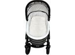 Babylammfell HEITMANN FELLE "Einlage - echtes Lammfell", Baby, Gr. B/L: 33cm x 73cm, beige (naturweiß), Baumwolle, Lammfell, winterlich, Wohndecken Babylammfell, ideal für Soft-Tragtaschen, Kinderwagen, Buggy, Kinderbett, waschbar