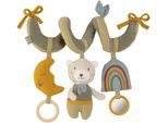 Greifspielzeug FEHN "fehnNATUR, Activity-Spirale Bär", bunt, Greifspielzeug, BabyL:30cm, Jersey, Nicki, Greifspielzeug, L:30cm