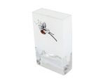 Dekovase OSTSEE-SCHMUCK "- Florence - Glas - Bernstein" Gr. 16, weiß (16 cm), Blacklist, Vasen, Dekovase