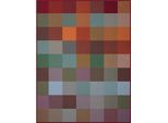 Wohndecke BIEDERLACK "Woven", rot (rot, grün), B:150cm L:200cm, Baumwolle, Wohndecken, Wohndecke, aus 100% Baumwolle, Kuscheldecke