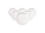 Schale VILLEROY & BOCH "Schalen Good Morning Sunshine Statement ø 18,7 cm 6er Set weiß", weiß, L:18,7cm, Schüsseln, Schale
