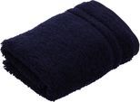 Seiftuch VOSSEN "Vienna Style Supersoft", blau (deep water), B:30cm L:30cm, Walkfrottee, Walkfrottee, Handtücher, Seiftuch, Waschlappen im Set, supersoft Baumwolle