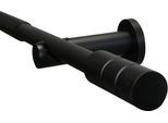 Gardinenstange GARDINIA "Set Metall" Gr. 1, schwarz, Ø:19mm, Aluminium, Gardinenstangen, Gardinenstange, 1-Lauf, Topseller