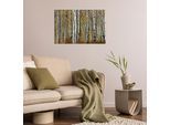 Wandsticker QUEENCE "Pia", beige, B:120cm H:80cm T:0,1cm, Folie, Wandtattoos, Wandsticker, Selbstklebend, kinderleichte Anbringung