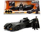 Spielzeug-Auto JADA "Batman 1989 Batmobil", schwarz, Spielzeugfahrzeuge, Kinder, Kunststoff, Metall, Spielzeug-Auto