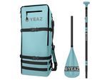 SUP-Paddel YEAZ "Rucksack und Paddel BAIA KIT", blau, Paddel, SUP-Paddel