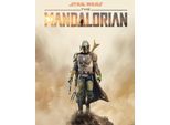Bild KOMAR "Mandalorian Movie Poster", bunt (farbe bild(er): bunt), B:40cm H:50cm, Holz, Papier, Bilder, Bild, Wandbild zur Dekoration im Kinderzimmer - ohne Rahmen