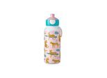 Trinkflasche MEPAL "Trinkflasche Campus 400 ml", rosa (leopard), 400ml, Trinkflaschen, Trinkflasche