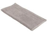 Seiftuch WEWO FASHION "9518S", grau (lightgrau), B:30cm L:30cm, Frottee, Waschlappen, Seiftuch, saugstark