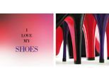 Leinwandbild QUEENCE "Shoes", bunt (farbe bild(er): bunt), B:80cm H:40cm T:2cm, Canvas, Holzrahmen, Bilder, Leinwandbild, Premium-Leinwandstoff, Handarbeit aus Deutschland, Spruch, 2er Set