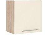 Hängeschrank WIHO KÜCHEN "Flexi2", beige (front: magnolia, korpus: sonoma eiche), B:60cm H:56cm T:35cm, Schränke, Hängeschrank, Breite 60 cm