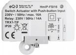 HOMEMATIC IP Unterputzschalter, weiß, B:5,4cm H:3,3cm T:4,1cm, Smart-Home-Stationen, Unterputzschalter