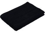 Duschtuch GÖZZE "Berlin", schwarz, B:70cm L:140cm, Frottier, Obermaterial: 100% Baumwolle, Handtücher, Duschtuch