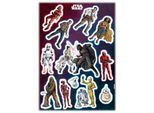 Wandtattoo KOMAR "Star Wars Heroes Villains - Größe 50 x 70 cm", bunt, B:50cm H:70cm, Folie, Wandtattoos, Wandtattoo, selbstklebend, Wandsticker, Kinderzimmer