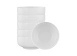 Schale SELTMANN WEIDEN "Müslischalen Sento Home ø 15,4 cm 6er Set weiß", weiß, L:15,4cm, Schüsseln, Schale