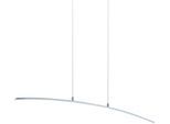 EGLO Hängeleuchte "LASANA Pendellampe, Alu,Stahl und Kunststoff, Wohnzimmerlampe, Lampe", weiß (weiß, chromfarben), 1, Leuchten, Hängeleuchte, Esstischlampe, L90 x H100, chrom, weiß, 15W inkl., Hängeleuchte