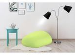 Sitzsack KAYOOM "Jump, Sitzsack-Kissen, einfach gestaltet, weich gefüllt", grün, B:78cm H:50cm T:101cm, Bezug: Lycra 82% Nylon 18% Elasthan Füllungmaterial: EPS-Perlen, Sitzsäcke, Sitzsack, komfortabel, modern, sorgfältige Verarbeitung, Außenhülle dehnbar