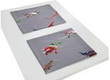Platzset WIRTH "Planes Action" Gr. 2, grau, B:50cm L:40cm, Obermaterial: 100% Polyester, Platzsets, Platzset, Disney