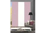 Schiebegardine HOME WOHNIDEEN "PIVE 3er SET" Gr. 1, rosa, B:60cm H:245cm, Polyester, Gardinen, Schiebegardine, Schiebevorhang Digidruck 3er Set PIVE