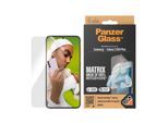 PANZERGLASS Displayschutzfolie "Matrix Ultra Wide Fit Screen Protector", transparent, B:11cm H:1,5cm T:19,5mm, Displayfolien, Displayschutz, stoßfest, kratzbeständig, Displayschutzfolie