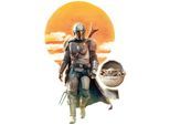 Bild KOMAR "Mandalorian The Child Family Trip", bunt (farbe bild(er): bunt), B:30cm H:40cm, Holz, Papier, Bilder, Bild, Wandbild zur Dekoration im Kinderzimmer - ohne Rahmen