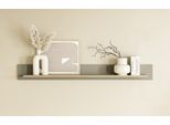 Wandboard HOME AFFAIRE "Stranda, Wandregal im Scandi-Style, Wandhalter mit Ablagefläche", braun (eukalyptus skandi eiche), B:180cm H:17cm T:17cm, Holzwerkstoff, Regale, Wandboard, vielseitig einsetzbares Hängeregal, in zwei Farben & Größen verfügbar