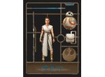 Bild KOMAR "Star Wars Toy Rey", bunt (farbe bild(er): bunt), B:30cm H:40cm, Holz, Papier, Bilder, Bild, Wandbild zur Dekoration im Kinderzimmer - ohne Rahmen