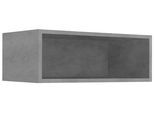 Hängeregal WIHO KÜCHEN "Flexi2", grau (betonfarben), B:60cm, Regale, Hängeregal, Breite 60 cm