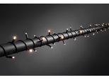 KONSTSMIDE LED-Lichterkette, schwarz, Dioden 120 Stk. Flammen 120 Stk., Gesamtlänge 21,9m, Lichterketten, Micro LEDs, schutzisoliert/umgossen, 120 warm weiße Dioden, LED-Lichterkette