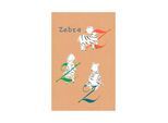 Bild KOMAR "ABC Animal Z", bunt (farbe bild(er): bunt), B:40cm H:50cm, Holz, Papier, Bilder, Bild, Wandbild zur Dekoration - ohne Rahmen