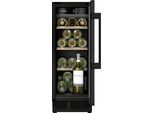 BOSCH Weinkühlschrank "KUW20VHF0", Energieeffizienz: F, schwarz, B:29,8cm H:81,8cm T:56,7cm, Weinkühlschränke, Weinkühlschrank