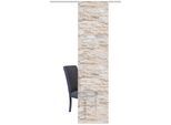 Schiebegardine HOME WOHNIDEEN "WALLI" Gr. 1, beige (naturfarben), B:60cm H:245cm, Polyester, Gardinen, Schiebegardine, HxB: 245x60