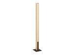 EGLO Stehlampe "ANCHORENA-Z", braun (braun, schwarz weiß), 1, H: 150,5cm, 1 Stk., Leuchten, Timer, App / Sprachsteuerung Alexa, 150 cm, exkl. Fernbedienung, Stehlampe
