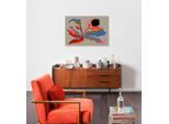 Leinwandbild KOMAR "Flirt - Größe 60 x 90 cm", bunt (farbe bild(er): bunt), B:60cm, Holz, Papier, Bilder, Leinwandbild, Keilrahmenbild mi Echtholzrahmen