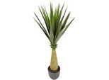 Künstliche Zimmerpflanze I.GE.A. "Yucca", grün, B:50cm H:105cm L:50cm, Kunststoff, Kunstpflanzen, Künstliche Zimmerpflanze