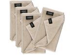Gaestehandtuecher "Sense", beige, B:30cm L:50cm, Frottee, Obermaterial: 100% Baumwolle, SCHÖNER WOHNEN-KOLLEKTION, Handtücher, Gaestehandtuecher, mit Velourborte, hautschmeichelnde Airtouch Qualität, super weich
