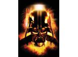 Bild KOMAR "Star Wars Classic Vader Head", bunt (farbe bild(er): bunt), B:50cm H:70cm, Holz, Papier, Bilder, Bild, Wandbild zur Dekoration im Kinderzimmer - ohne Rahmen