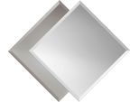 Badspiegel JOKEY "Balta", silber (silberfarben), Facettenschliff, Spiegelglas, Spiegel, Badspiegel, 50x60