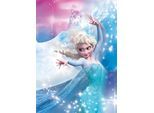 Bild KOMAR "Frozen 2 Elsa Action", bunt (farbe bild(er): bunt), B:50cm H:70cm, Holz, Papier, Bilder, Bild, Wandbild zur Dekoration im Kinderzimmer - ohne Rahmen