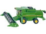 Spielzeug-Mähdrescher SIKU "SIKU Farmer, John Deere T670i Mähdrescher (1876)", grün, Spielzeugfahrzeuge, KinderB:11cm H:4,6cm T:13,7cm, Kunststoff, Metall, Spielzeug-Mähdrescher, B:11cm H:4,6cm T:13,7cm