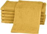 Gästehandtuch ROSS "Premium", gelb (safran), B:30cm L:50cm, Frottier, Obermaterial: 100% Baumwolle, Handtücher, Gästehandtuch, 100% Baumwolle