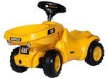 Rutscherauto ROLLY TOYS "rollyMinitrac Dumper CAT", gelb, Rutschautos, KinderB:30cm H:41cm T:63cm, Kunststoff, Rutscherauto, für Kinder von 1,5-4 Jahre, B:30cm H:41cm T:63cm
